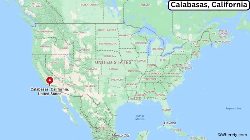 Where is Calabasas Located in Los Angeles County, California