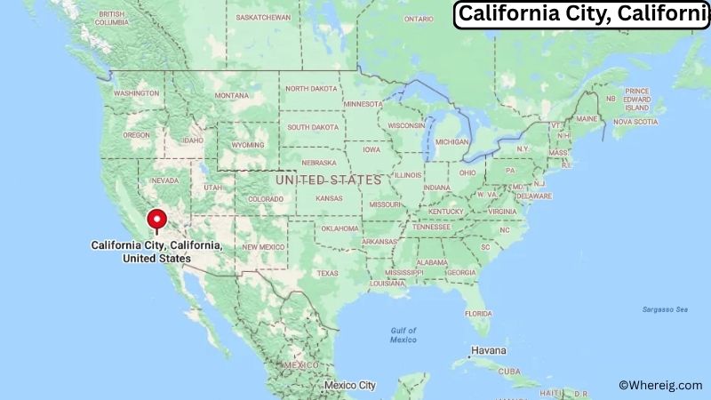 Where is California City Located in Kern County, California