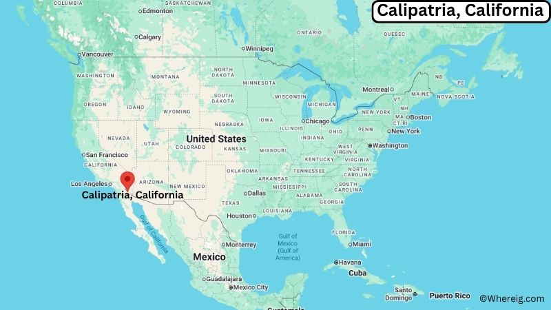 Where is Calipatria Located in Imperial County, California
