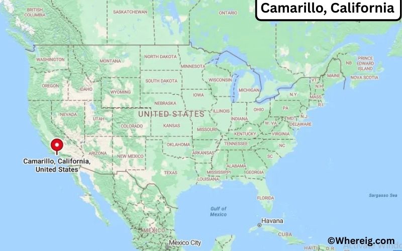 Where is Camarillo Located in Ventura, California