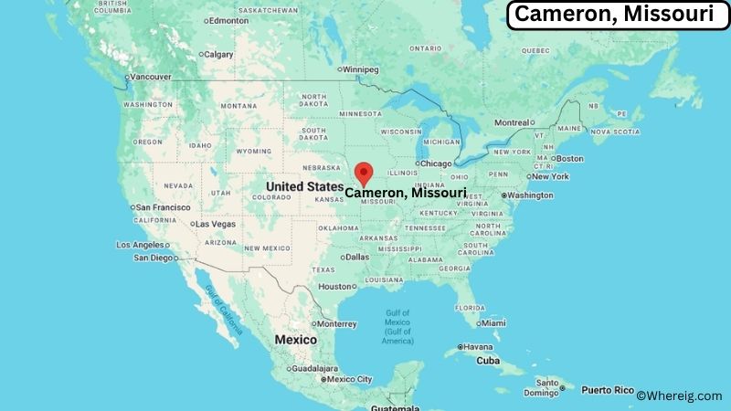 Where is Cameron Located in Clinton County, Missouri