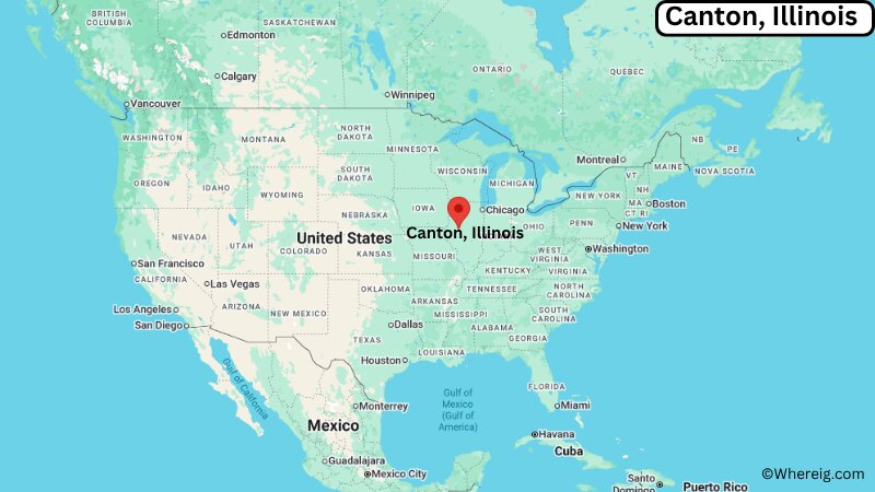 Where is Canton Located in Fulton County, Illinois