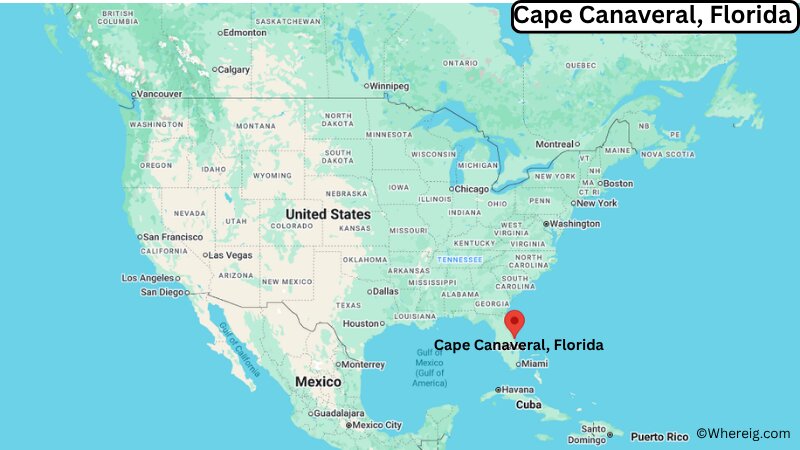 Where is Cape Canaveral Located in Brevard County, Florida