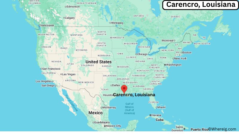 Where is Carencro Located in Lafayette Parish, Louisiana