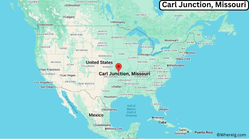 Where is Carl Junction Located in Jasper County, Missouri