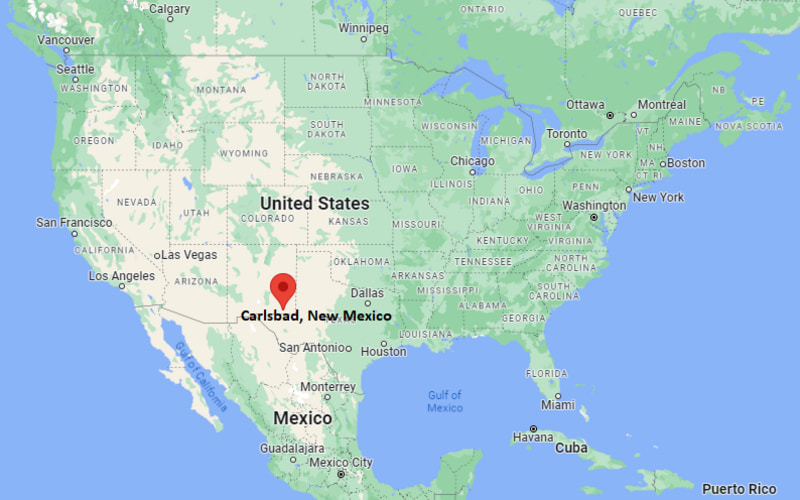 Where is Carlsbad, New Mexico