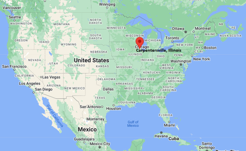 Where is Carpentersville, Illinois