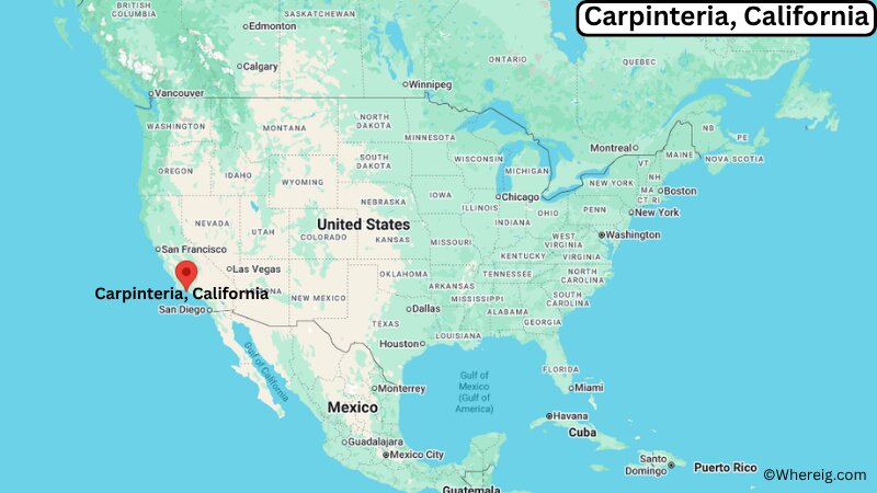 Where is Carpinteria Located in Santa Barbara County, California