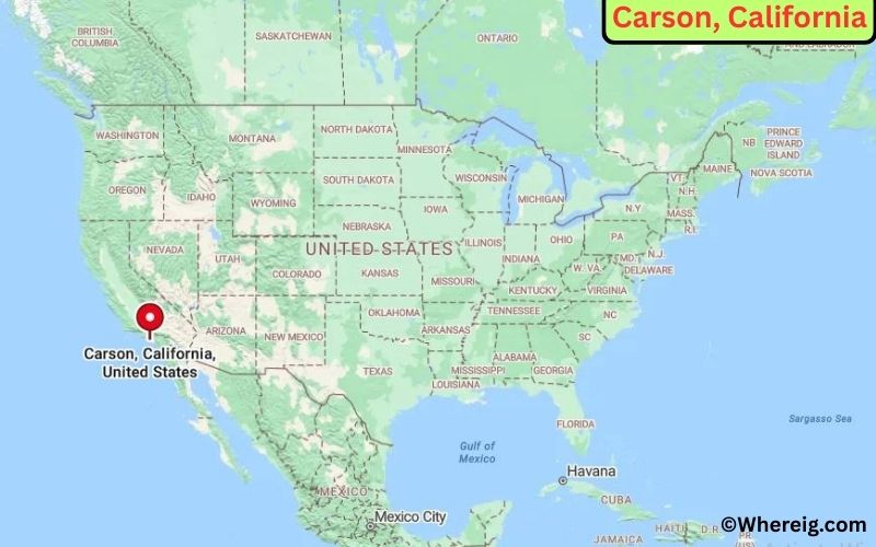 Where is Carson Located in Los Angeles, California