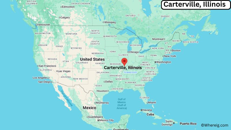 Where is Carterville Located in Williamson County, Illinois