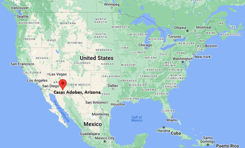 Where is Casas Adobes, Arizona