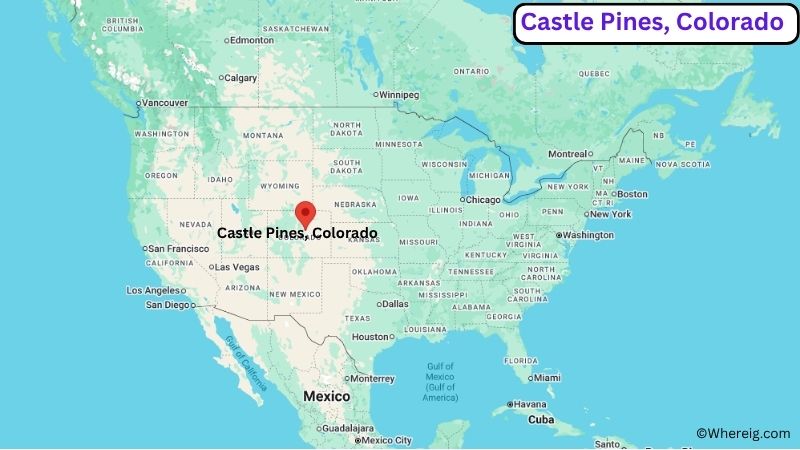 Where is Castle Pines Located in Douglas County, Colorado