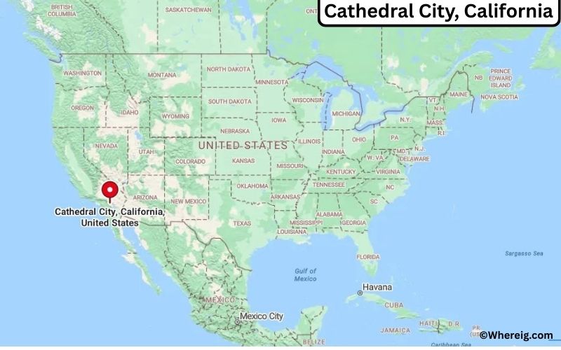 Where is Cathedral City Located in Riverside, California