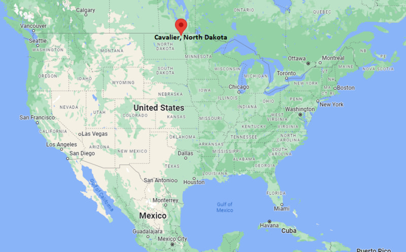 Where is Cavalier, North Dakota