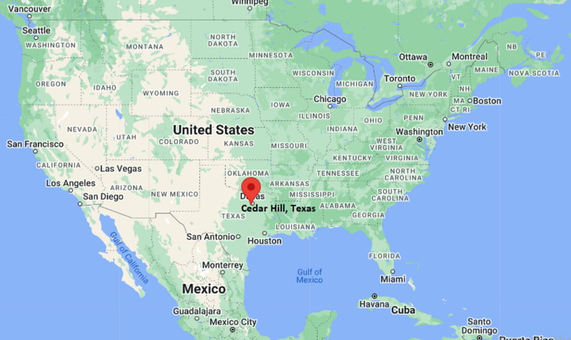Where is Cedar Hill, Texas