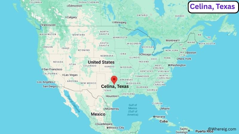 Where is Celina Located in Collin County, Texas