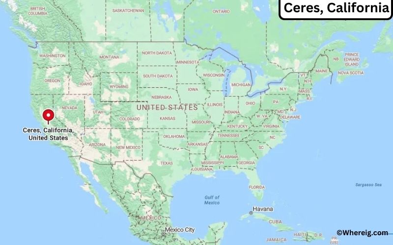 Where is Ceres Located in Stanislaus, California