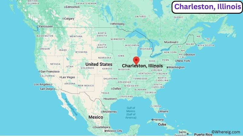 Where is Charleston Located in Coles County, Illinois