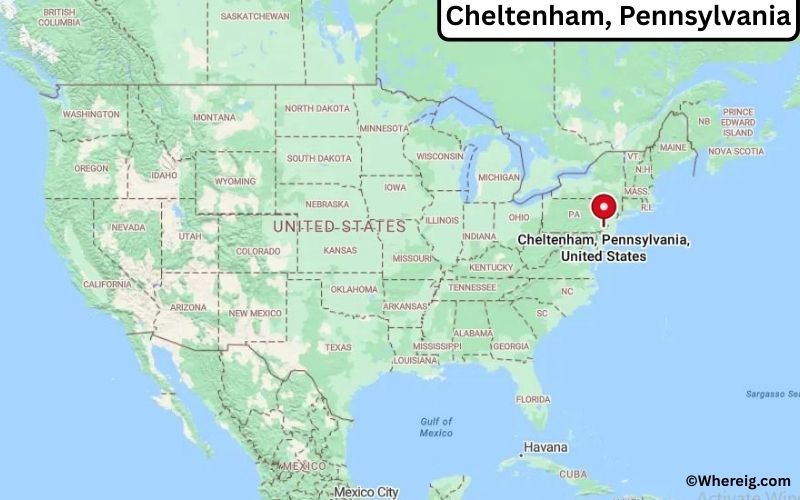 Where is Cheltenham, Pennsylvania