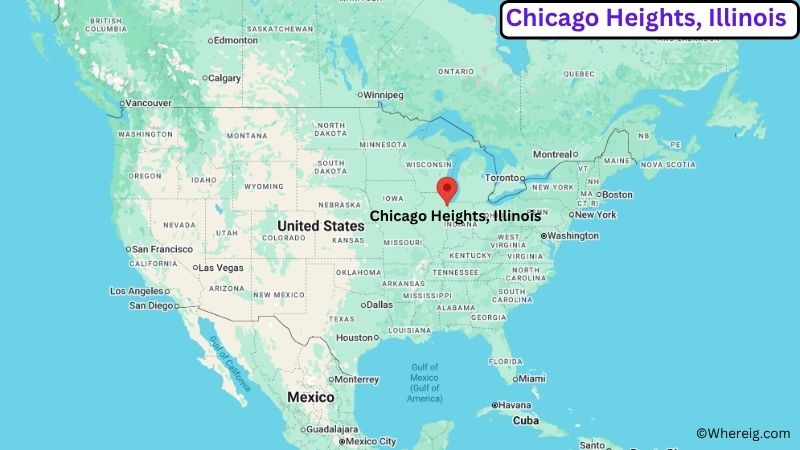 Where is Chicago Heights Located in Cook County, Illinois