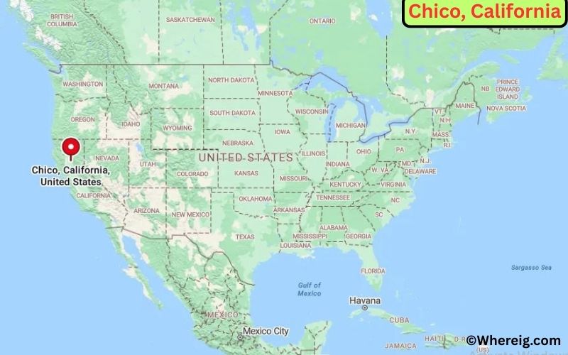 Where is Chico Located in Butte, California