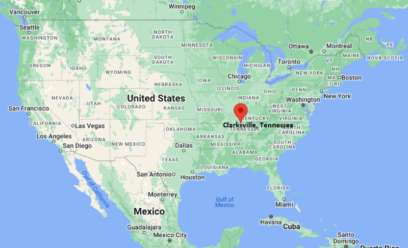 Where is Clarksville, Tennessee