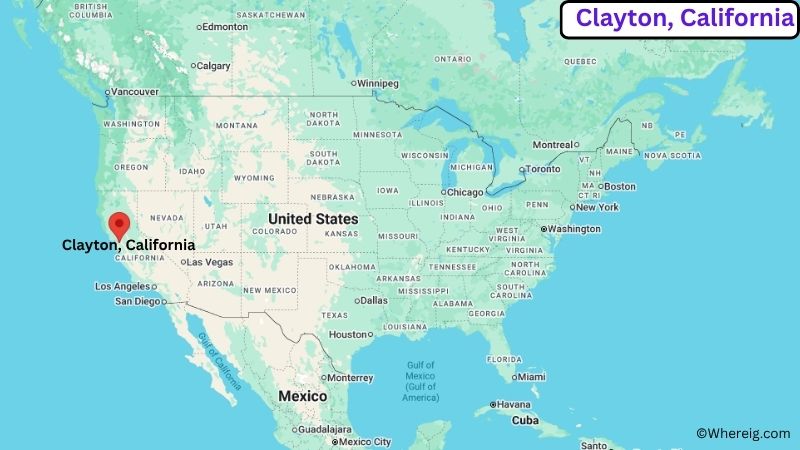 Where is Clayton Located in Contra Costa County, California