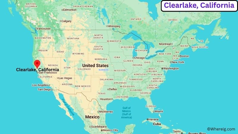Where is Clearlake Located in Lake County, California