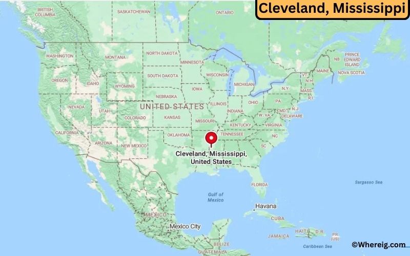 Where is Cleveland, Mississippi