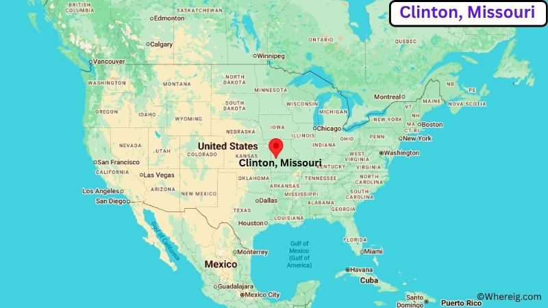 Where is Clinton Located in De Witt County, Illinois