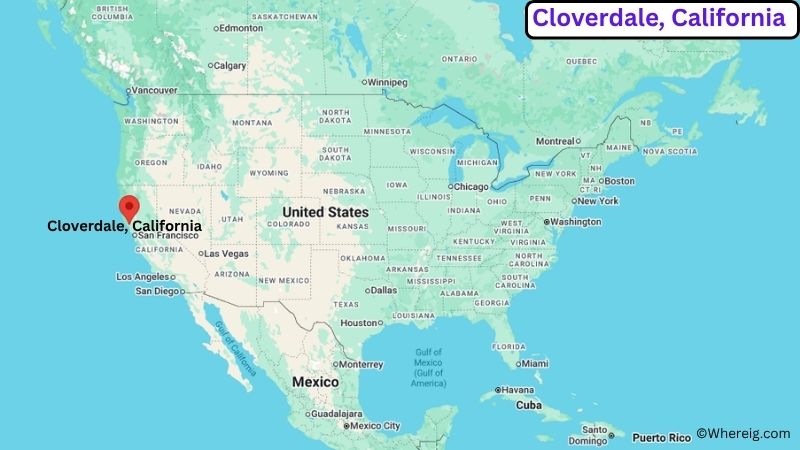 Where is Cloverdale Located in Sonoma County, California