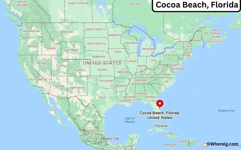 Where is Cocoa Beach, Florida