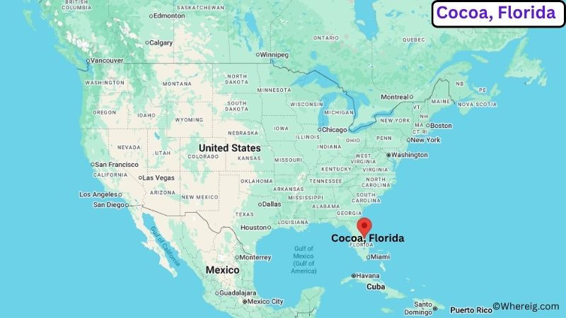 Where is Cocoa Located in Brevard County, Florida