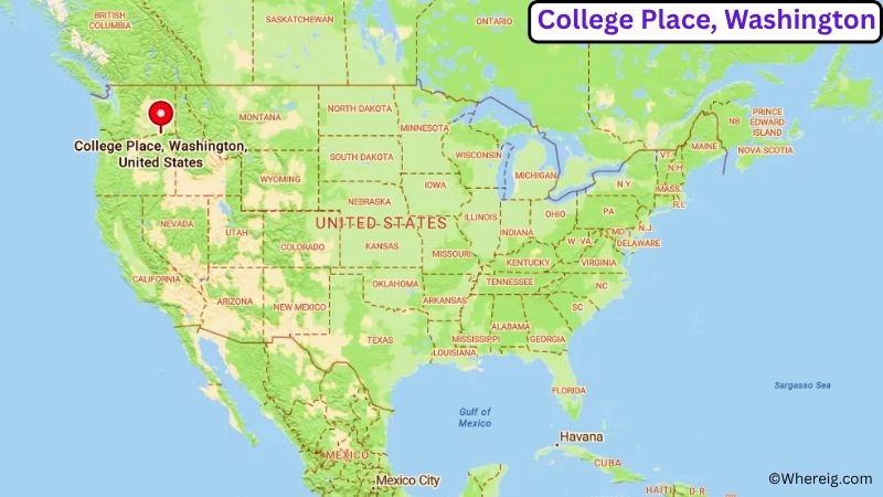 Where is College Place Located in Walla Walla County, Washington
