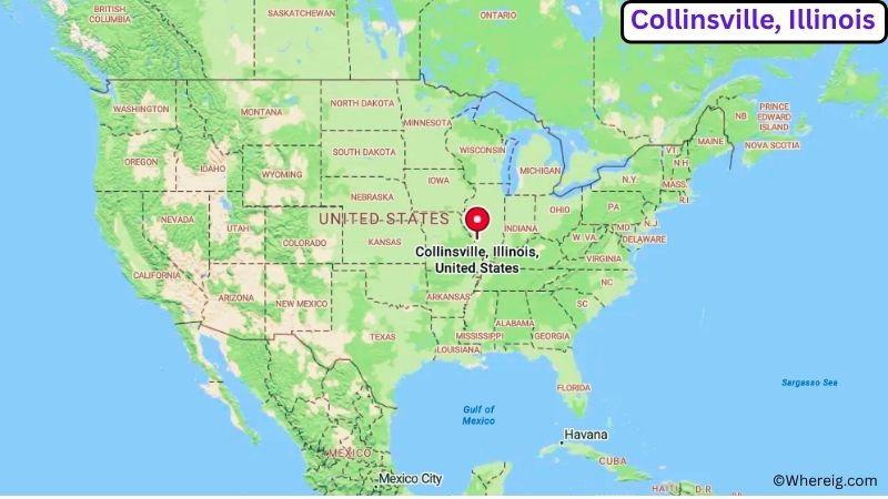 Where is Collinsville Located in Madison County, Illinois