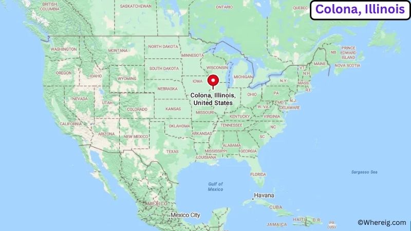 Where is Colona Located in Henry County, Illinois