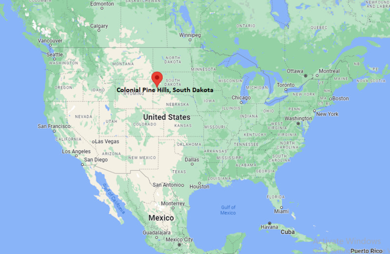 Where is Colonial Pine Hills, South Dakota