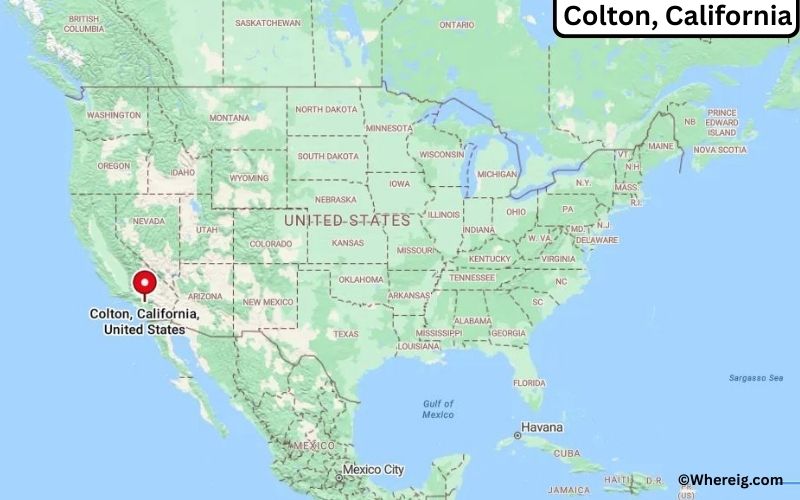 Where is Colton Located in San Bernardino, California