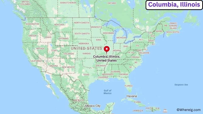 Where is Columbia City Located in Whitley County, Indiana