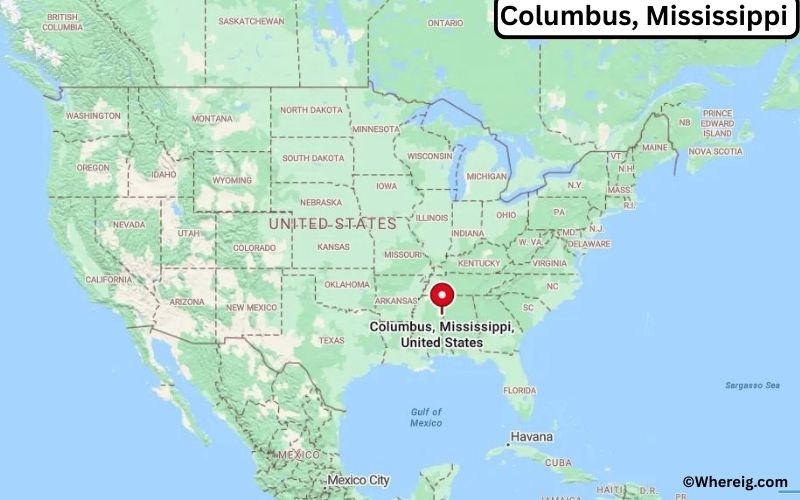 Where is Columbus, Mississippi
