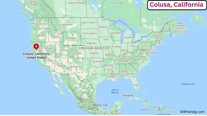 Where is Colusa Located in Colusa County, California