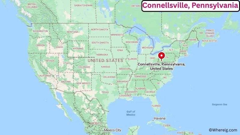 Where is Connellsville Located in Fayette County, Pennsylvania