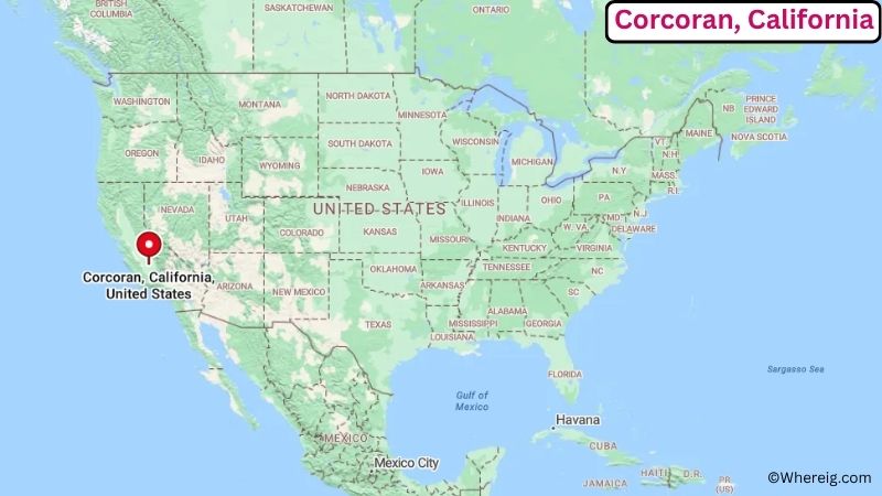 Where is Corcoran Located in Kings County, California