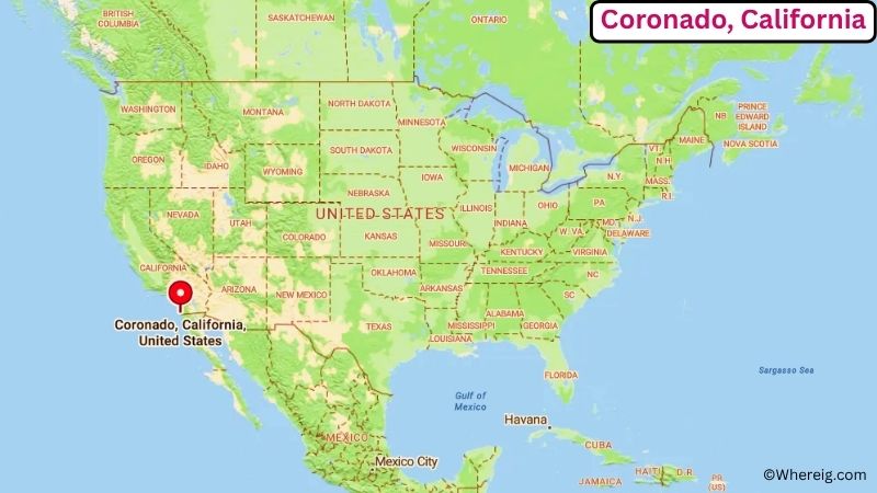 Where is Coronado Located in San Diego County, California