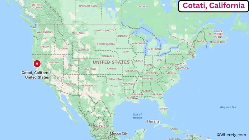 Where is Cotati Located in Sonoma County, California