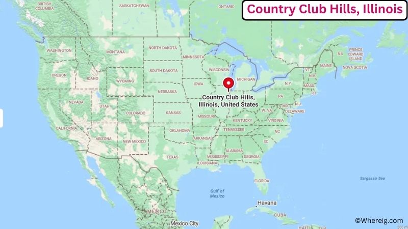 Where is Country Club Hills Located in Cook County, Illinois