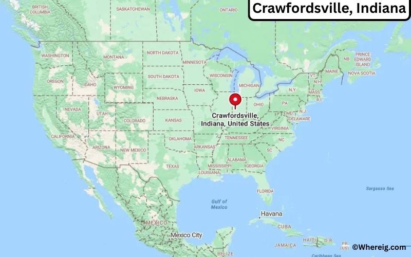 Where is Crawfordsville, Indiana