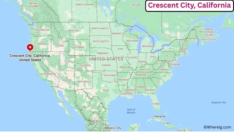 Where is Crescent City Located in Del Norte County, California
