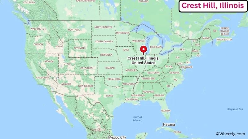 Where is Crest Hill Located in Will County, Illinois