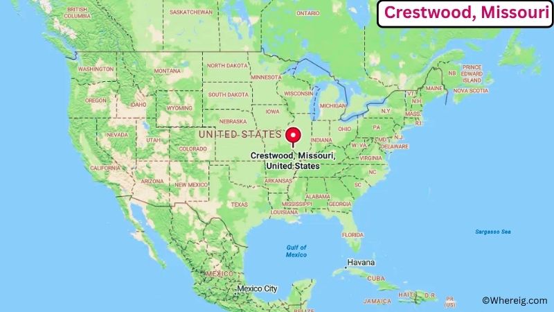 Where is Crestwood Located in St. Louis County, Missouri